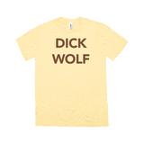 -High quality Bella + Canvas tri-blend graphic tee. Made of soft, durable and lightweight (3.8 oz) blend of 50% polyester, 25% combed, ringspun cotton and 25% rayon). Ethically dyed, cut & printed in the USA.

funny mens tee law and order meme joke tv executive producer furry prowl furries casual wolves sheeps clothing television-Yellow Gold Triblend-Extra Small (XS)-