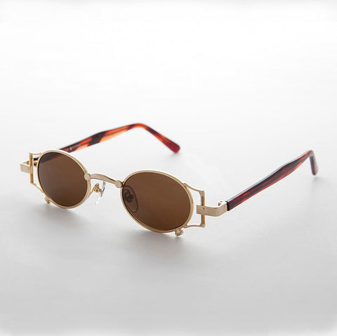 -Gold / Brown Lens-
