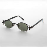 -Black / Green Lens-