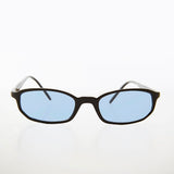 -Black / Blue Lens-