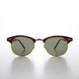 -Tortoise / Gold / Green Lens-