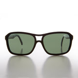 -Black / Green Lens-