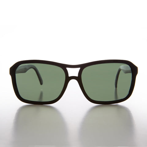 -Black / Green Lens-