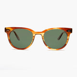 -Honey Tortoise / Green Lens-
