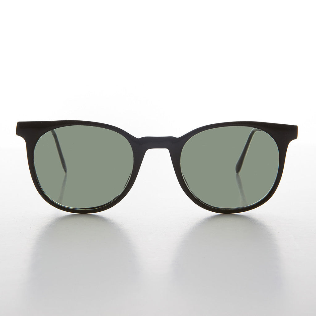 -Black / Green Lens-