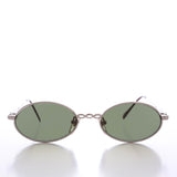 -Silver / Green Lens-