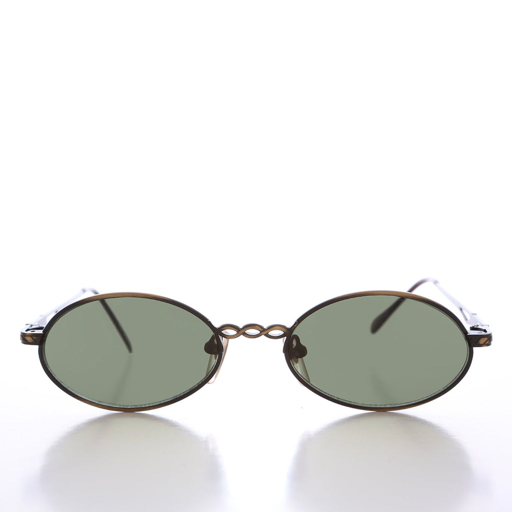 -Bronze / Green Lens-