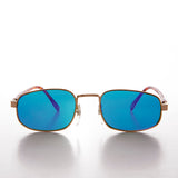 -Blue / Gold-