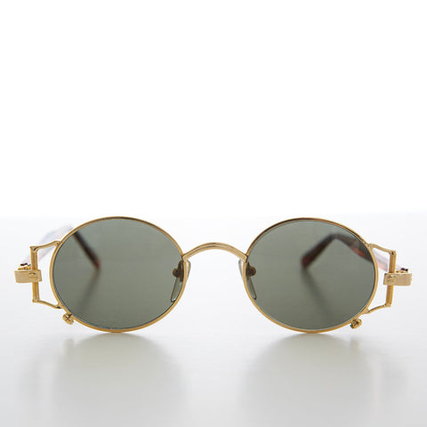 -Gold / Green Lens-
