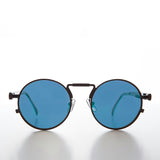 -Black / Blue Lens-
