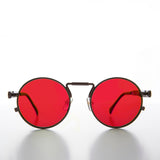 -Gunmetal / Red Lens-
