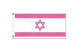 -High quality, professionally printed polyester flag in your choice of size and style, single or fully double-sided with blackout layer, grommets or pole pocket / sleeve. 2x1ft/1x2ft, 3x2ft/2x3ft, 5x3ft/3x5ft, custom. Fully customizable. 

Jewish anti-Netanyahu Gaza Palestine Palestinian peace rights equality justice-