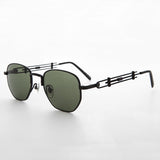 -Black / Green Lens-