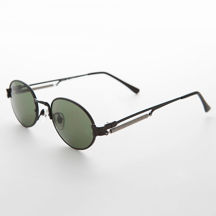 -Black / Green Lens-