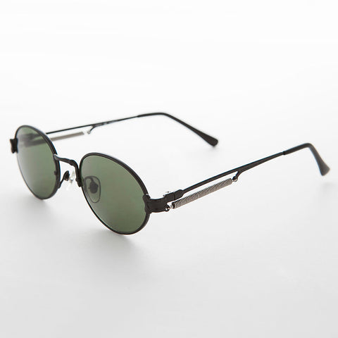 -Black / Green Lens-