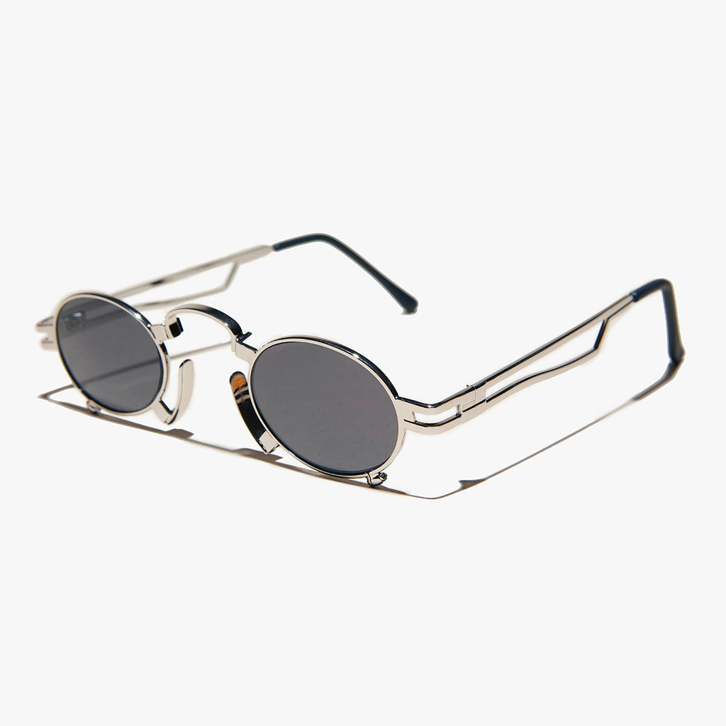-Silver / Gray Lens-
