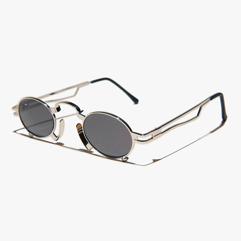 -Silver / Gray Lens-