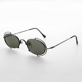 -Gunmetal / Green Lens-