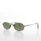 -Gun Metal / Green Lens-