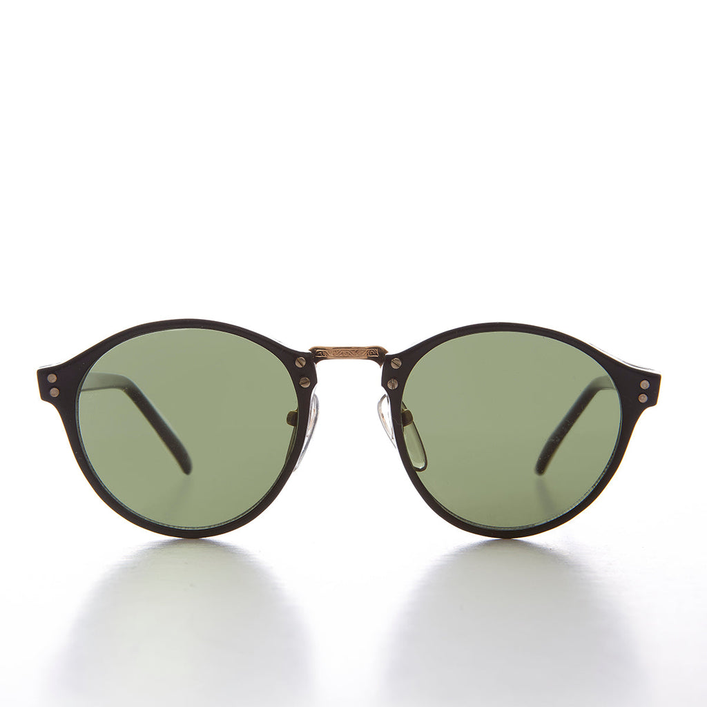 -Black/Green Lens-
