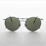 -Silver / Green Lens-