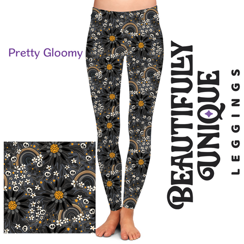 Pretty Gloomy (Semi-Exclusive) - High-quality Handcrafted Vibrant Leggings-0