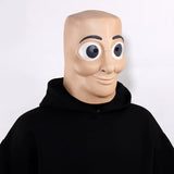 -Tung Sahur meme mask. One size fits most. Avg delivery to USA in 2-3 weeks. funny Italian brainrot dance character meme cosplay popular weird halloween costume-