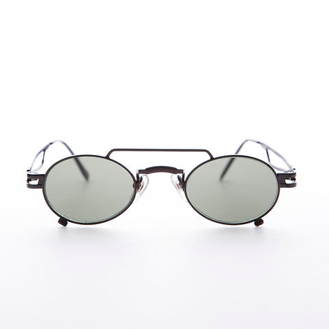-Black / Green Lens-