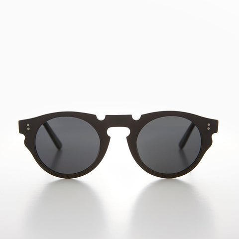 -Matte Black/Gray Lens-