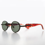 -Black / Green Lens-
