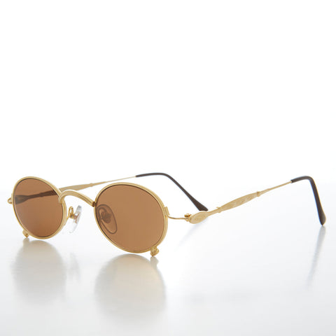 -Gold / Brown Lens-