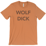 -Unisex style, crew neck, short sleeve Bella + Canvas t-shirt. Made of super soft, combed and ring-spun cotton. Ethically dyed, cut and printed in the USA.

funny mens tee law and order meme joke tv executive producer furry prowl furries casual wolves sheeps clothing television knot-Burnt Orange-Extra Small (XS)-