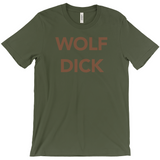 -Unisex style, crew neck, short sleeve Bella + Canvas t-shirt. Made of super soft, combed and ring-spun cotton. Ethically dyed, cut and printed in the USA.

funny mens tee law and order meme joke tv executive producer furry prowl furries casual wolves sheeps clothing television knot-Military Green-Extra Small (XS)-