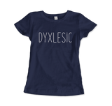 -Women (Fitted)-Navy-L-
