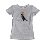 -Women (Fitted)-Heather Grey-S-