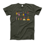 -Men (Unisex)-Military Green-S-