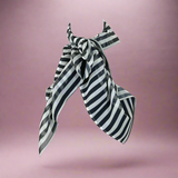 -Black and White Stripes-One Size-