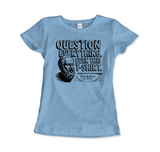 -Women (Fitted)-Light Blue-M-