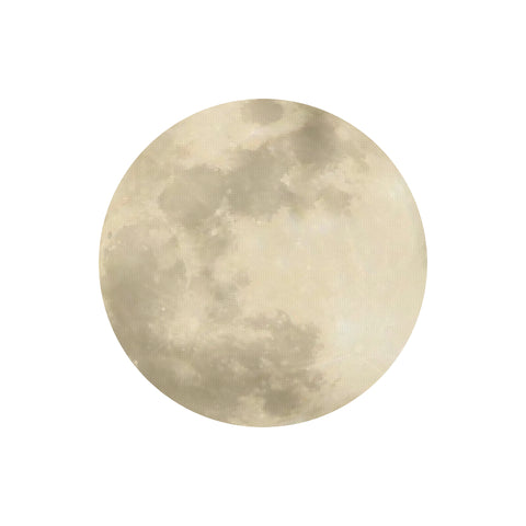 Full Moon Round Mousepad, 7.87 inches - Free Shipping-One Size-