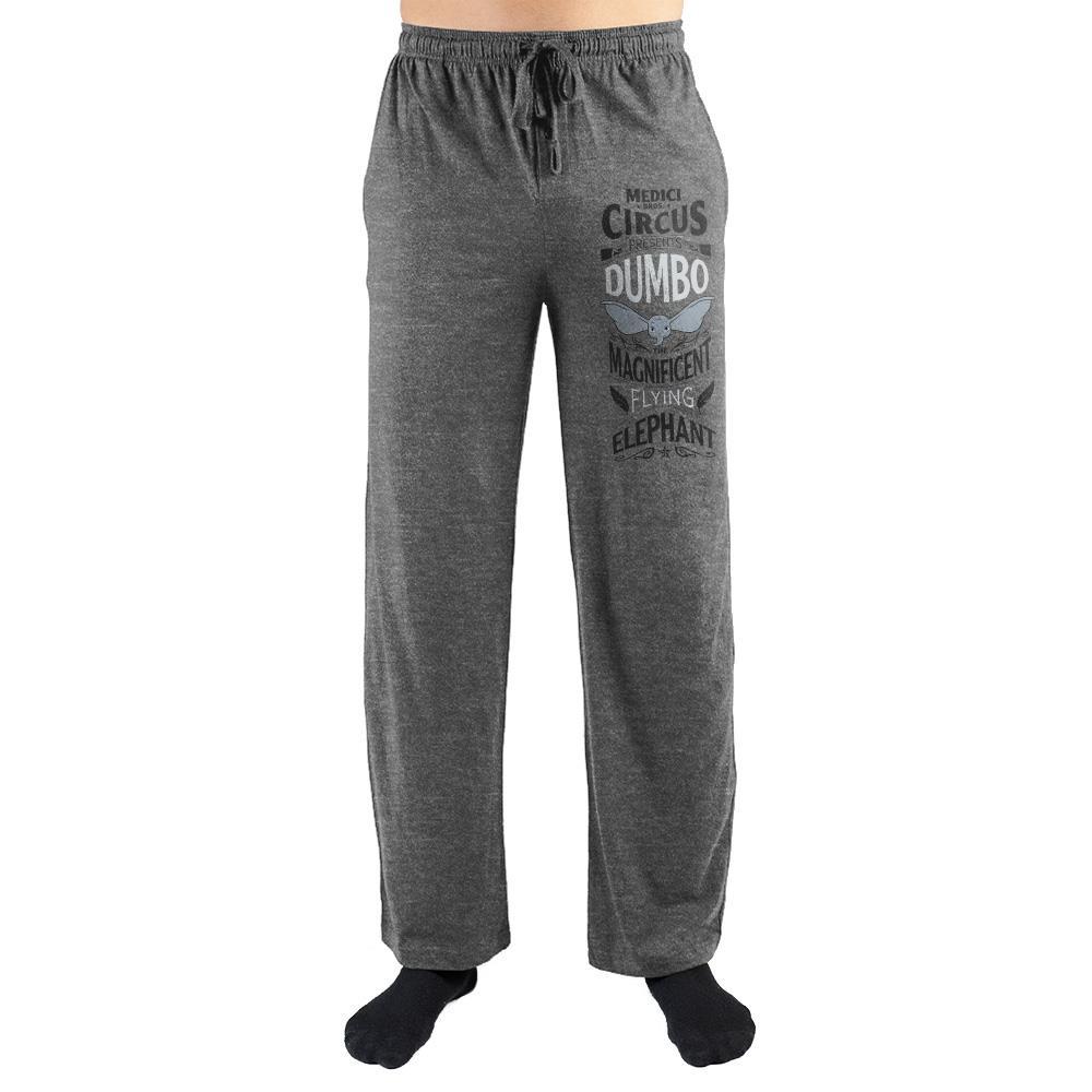 Disney's Dumbo Magnificent Flying Elephant Circus Lounge Pants-GRAPHITE-XS-
