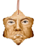Funny TRUMP SNOWFLAKE Ornament, Porcelain Christmas Tree Keepsake Gift-The Angriest Little Snowflake in the USA A fragile ego on durable porcelain in an equally simple snowflake shape. 3" snowflake ornament with your choice of black and white or orange face. Anti-Trump GOP Republican Fascism Trump for Prison Trump Taxes Lock Him Up Treason Insurrection America American Impeached Traitor-