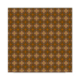 OVERLOOK BALLROOM Floormat / Hall Runner Retro Geometric Hotel Pattern-Convention quality low profile, thin style floor mat. Durable non-woven polyester fiber top, non-slip rubber backing. Easily trimmed to fit a particular area. Customization and other sizes by request. Ships from the USA. Retro shining gold geometric horror hotel ballroom secondary flooring event walkway display decor.-60 x 60 inches-