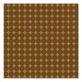 OVERLOOK BALLROOM Floormat / Hall Runner Retro Geometric Hotel Pattern-Convention quality low profile, thin style floor mat. Durable non-woven polyester fiber top, non-slip rubber backing. Easily trimmed to fit a particular area. Customization and other sizes by request. Ships from the USA. Retro shining gold geometric horror hotel ballroom secondary flooring event walkway display decor.-96 x 96 inches-