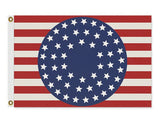 Watchmen 51 Star USA Flag, Custom Cosplay Photo Prop Replica Banner-High quality, professionally printed polyester banner pole flag in your choice of size and style - single or double sided with either grommets or pole pocket. 2x1 / 1x2 ft, 3x2 / 2x3 ft, 3x5 / 5x3 ft or custom size. Fully customizable on request Watchmen Universe 51 Star USA American flag photo prop replica pole banner-3 ft x 2 ft-Standard-Grommets-Does Not Apply