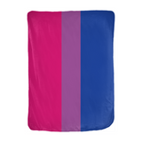 -Bisexual Pride Minky BlanketHigh quality printed image on a luxurious, soft and warm 100% polyester minky fleece blanket. Double-sided blankets are printed on both sides. Single-sided blankets are white on the reverse.This item is made to order. Ships from the USA. Bi bisexual LGBT LGBTQ LGBTQIA LGBTQX pride striped-30x40 inch-Single Sided-
