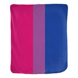 -Bisexual Pride Minky BlanketHigh quality printed image on a luxurious, soft and warm 100% polyester minky fleece blanket. Double-sided blankets are printed on both sides. Single-sided blankets are white on the reverse.This item is made to order. Ships from the USA. Bi bisexual LGBT LGBTQ LGBTQIA LGBTQX pride striped-50x60 inch-Single Sided-