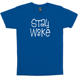 Stay Woke Shirt, Dark Colors - Black Lives Matter, Justice & Equality-High quality mens / unisex fine jersey tee. These shirts are made-to-order and typically ships in 3-5 business days from within the USA. Stay Woke, Black Lives Matter, BLM, Defund the Police, Reform Law Enforcement, Social Justice, Economic Justice, Anti-Trump, Systematic Racism, Equality for All, Demand Accountabiity-Turquise-Small (S)-