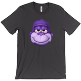 -Retro Y2K fashion hiphop streetwear purple swag high ape bonzi 420 great grape gorilla windows98 2000 internet meme spyware virus nineties funny stoner millennium icon

Comfortable and durable mens/unisex style Bella & Canvas t-shirt. Quality combed ring-spun cotton with a classic fit, crew neck and short sleeves. -Dark Grey-S-