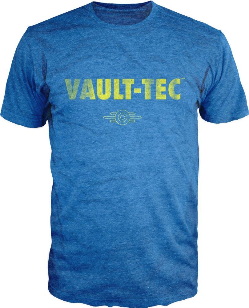 Fallout Classic Weathered Vault-Tec Tee, Officially Licensed, from USA-ROYAL-S-