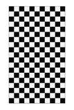 Black and White Checkered Floor Mat / Hallway Runner, Fantasy Event-Convention quality low profile, thin style floor mat. Durable non-woven polyester fiber top, non-slip rubber backing. Easily trimmed to fit a particular area. Made-to-order, shipped from the USA. Red and black twin Zig Zag home decor secondary flooring event walkway temporary haunted house peaks chevron lodge pattern-48" x 96"-Does Not Apply